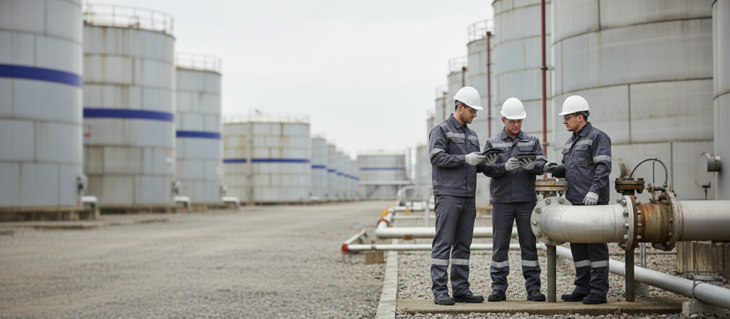 Ремонт резервуаров (РВС, РГС, ЖБР)