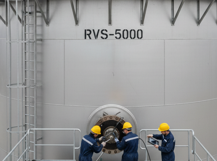 Комплексная зачистка и ремонт РВС-5000